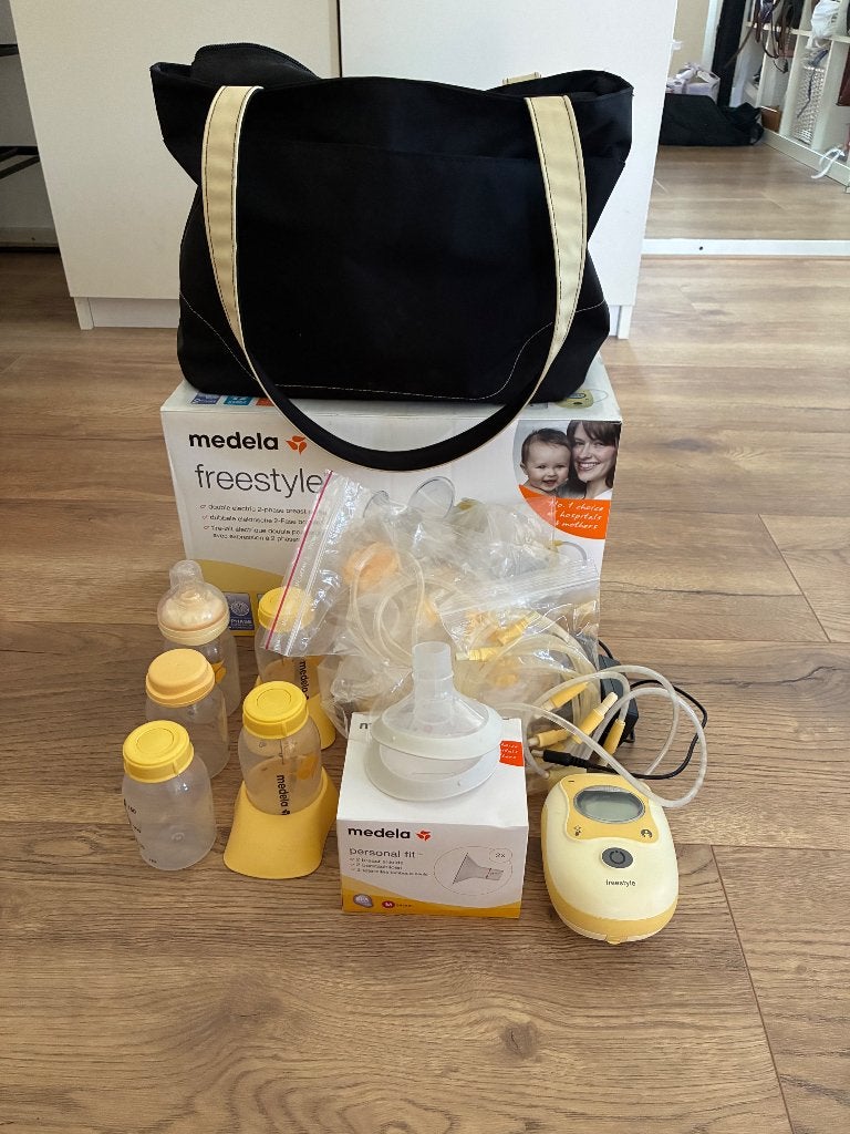 Medela freestyle borstkolf, Ophalen, Gebruikt, Medela, Borstkolf