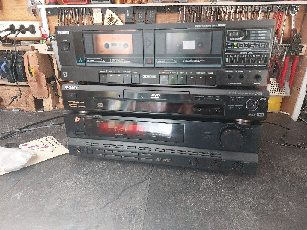 versterkers, Audio, Tv en Foto, Ophalen, Zo goed als nieuw, 120 watt of meer, Overige merken