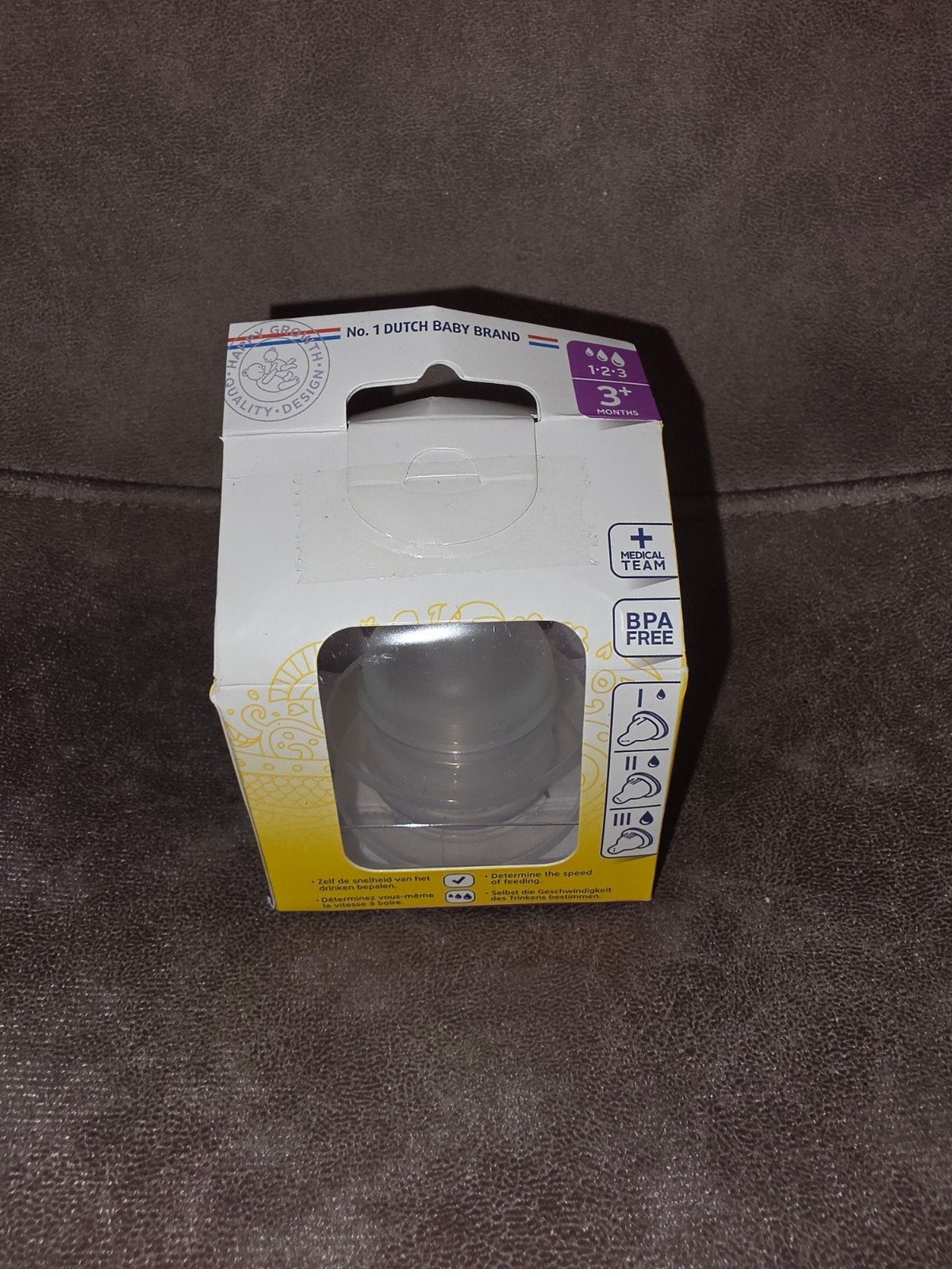 Difrax Speen 123 spenen  BPA-vrij, Difrax, Speen, Nieuw, Ophalen of Verzenden