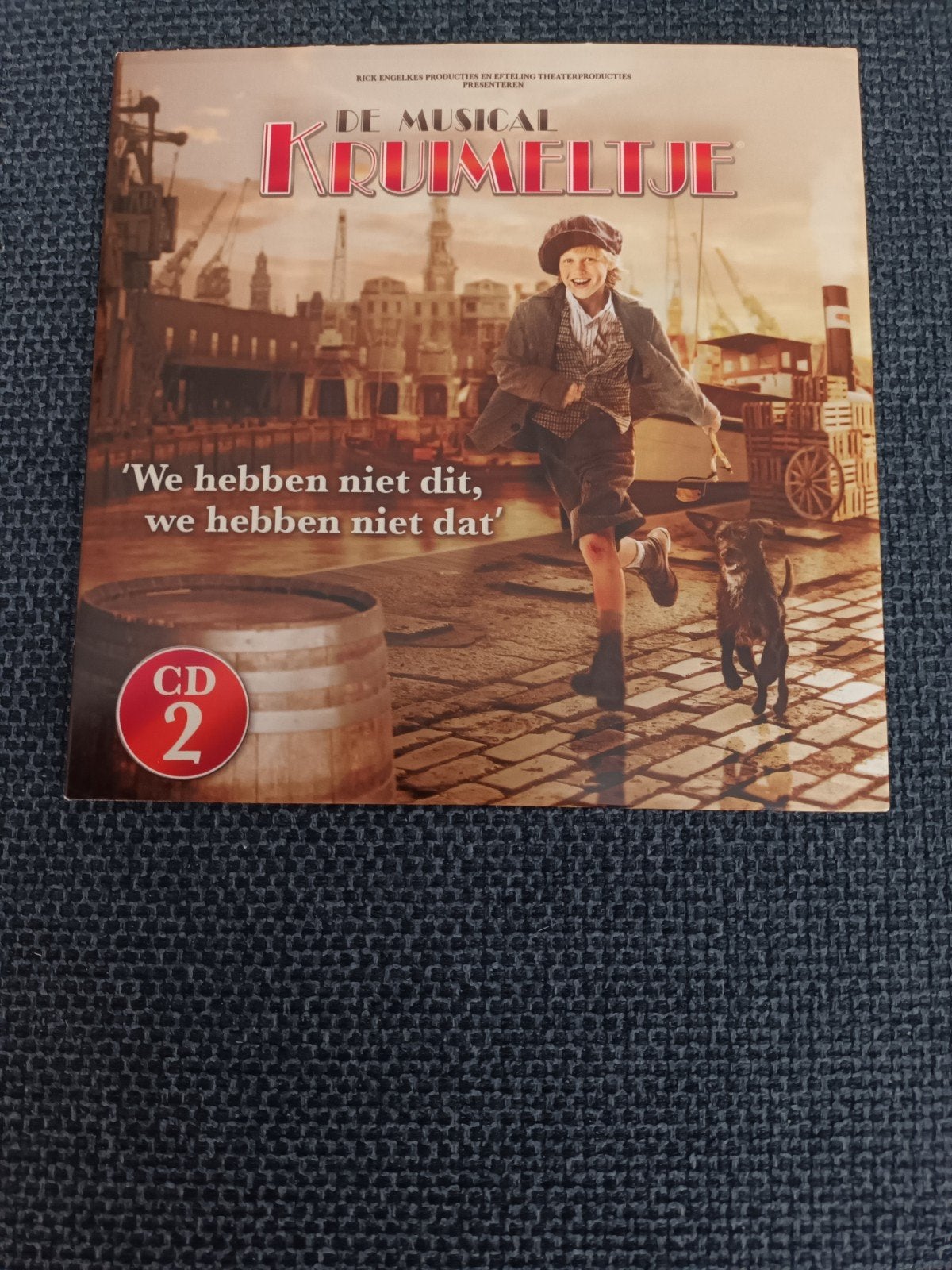 DE MUSICAL KRUIMELTJE  - CD 2 - Efteling 2010, Cd's en Dvd's, Ophalen of Verzenden, Nieuw in verpakking
