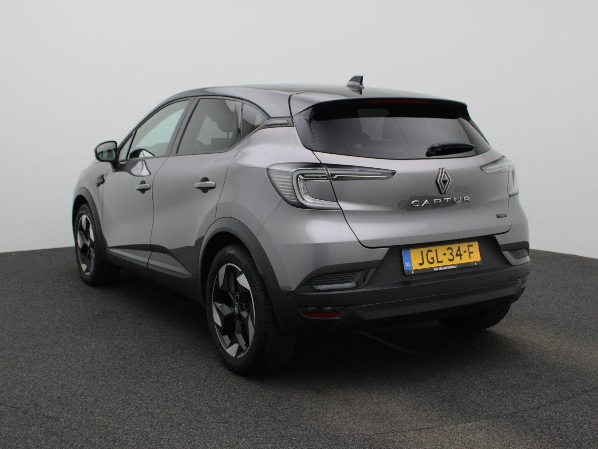 Renault Captur 1.8 E-Tech full hybrid 160 techno | Navigatie, Auto's, 4 cilinders, Leder en Stof, Origineel Nederlands, Bedrijf