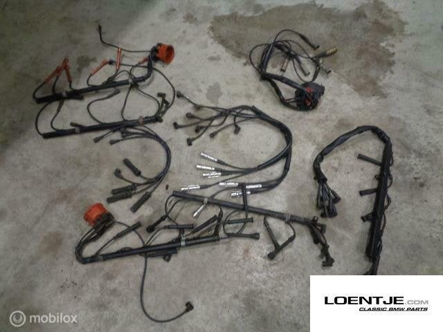 Bougiekabel set BMW 02 e21 e30 e12 e28, Gebruikt, Ophalen of Verzenden, BMW, BMW