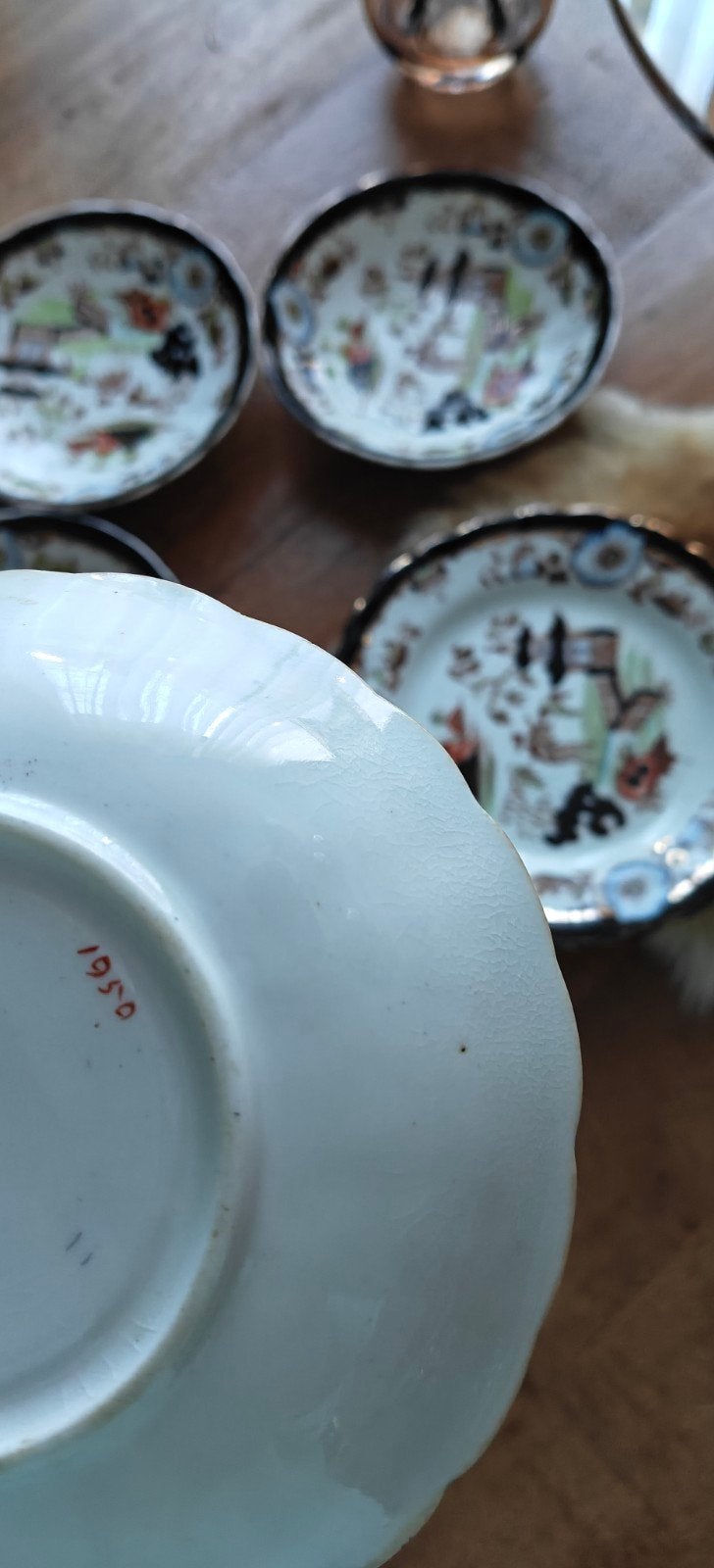 Set van 8 antieke Chinese porseleinen schotels, Antiek en Kunst, Ophalen of Verzenden