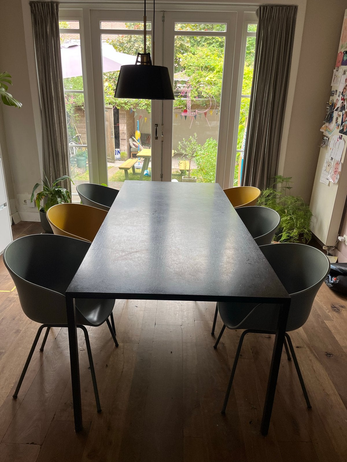Moderne eettafel - Arco slim, Ophalen, Gebruikt, 200 cm of meer, 50 tot 100 cm