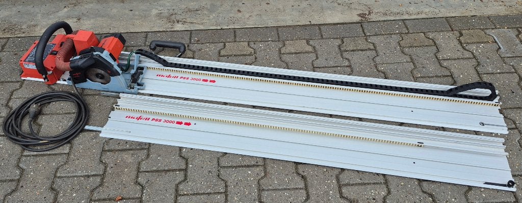Mafell PSS3000 Platenzaagsysteem, Ophalen, Cirkelzaag, Zo goed als nieuw, Mafell