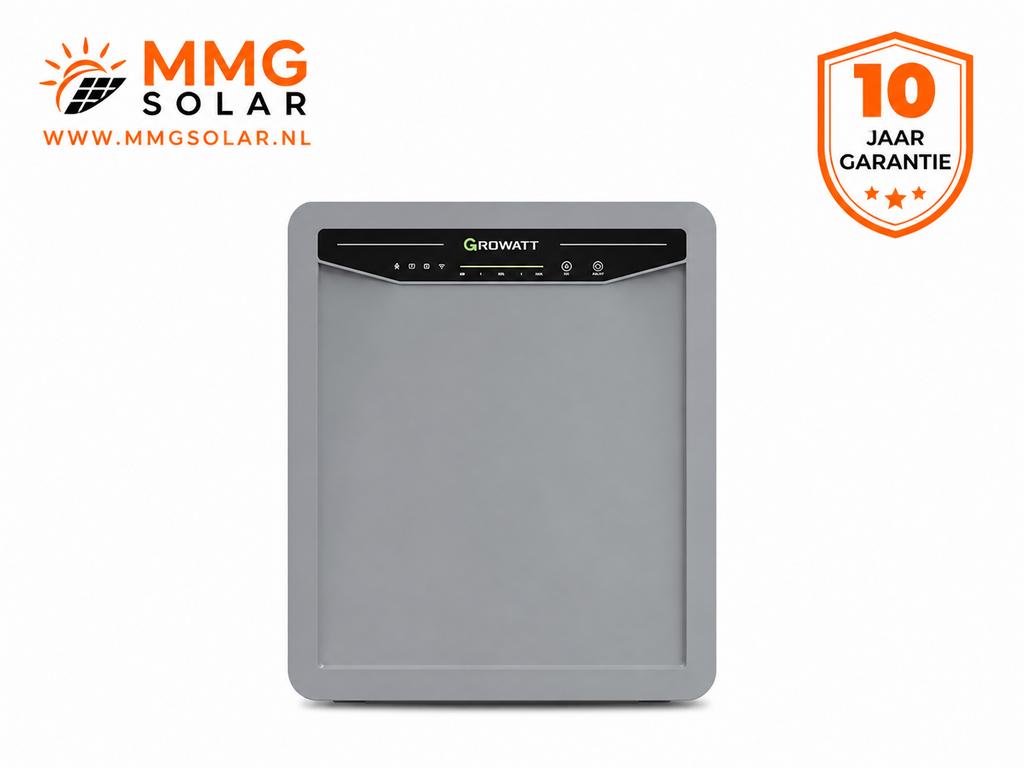 Growatt Aura 5000 plug in batterij 5,24kWh thuisbatterij, Info@mmgsolar.nl, Growatt, Nieuw, Ophalen of Verzenden