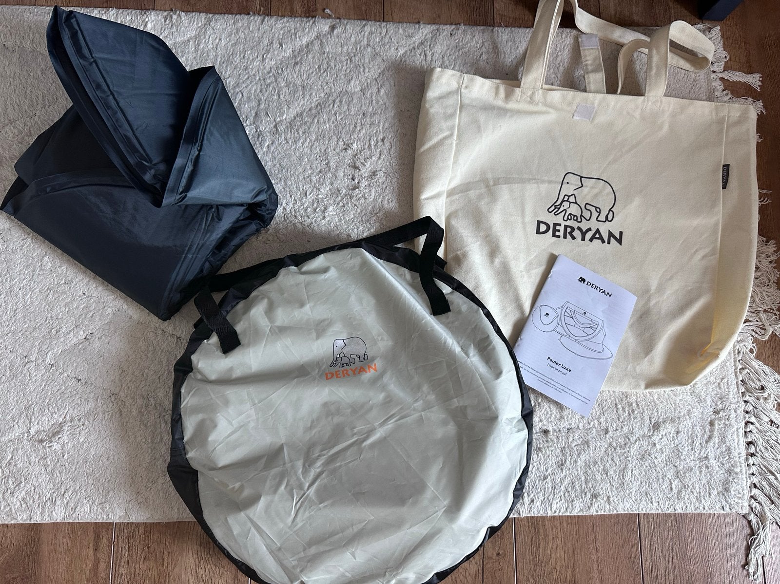Deryan Peuter Luxe reisbedje - Zo goed als nieuw, Ophalen of Verzenden, Zo goed als nieuw