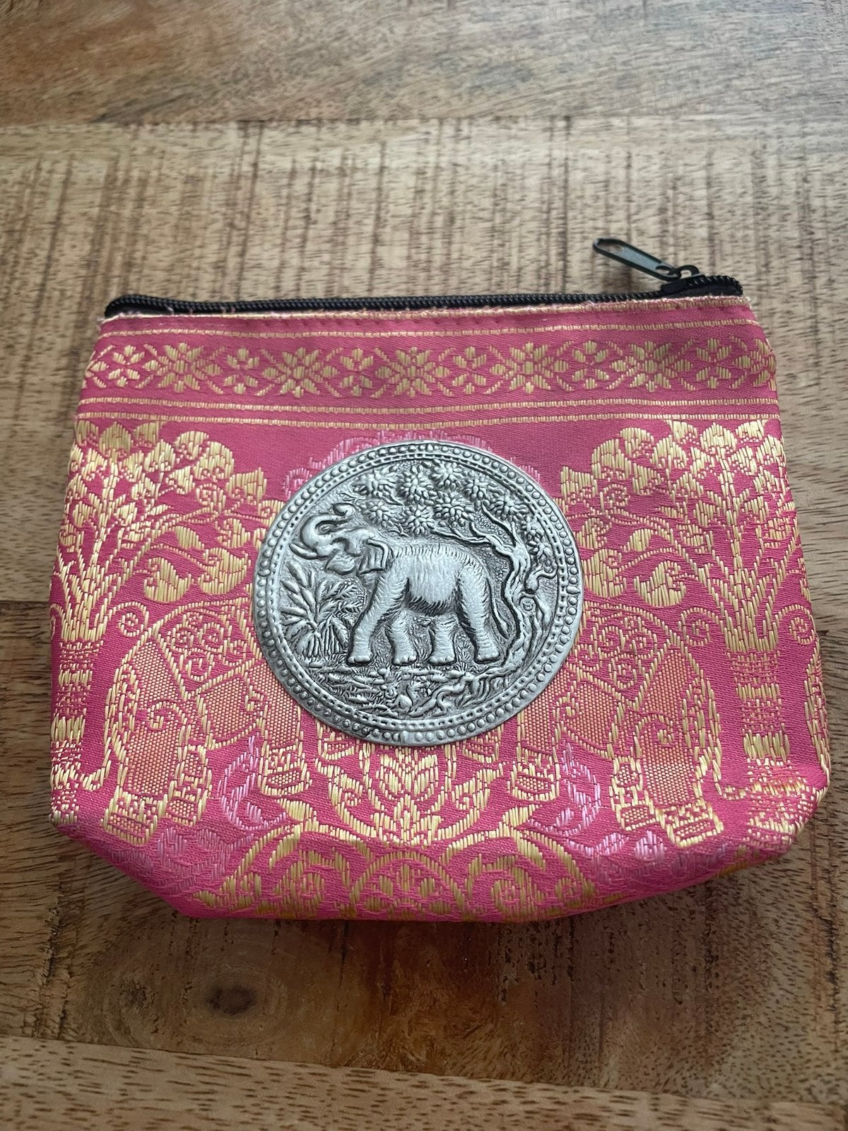 Roze portemonee met olifant, Verzenden, Zo goed als nieuw, Roze, Overige merken