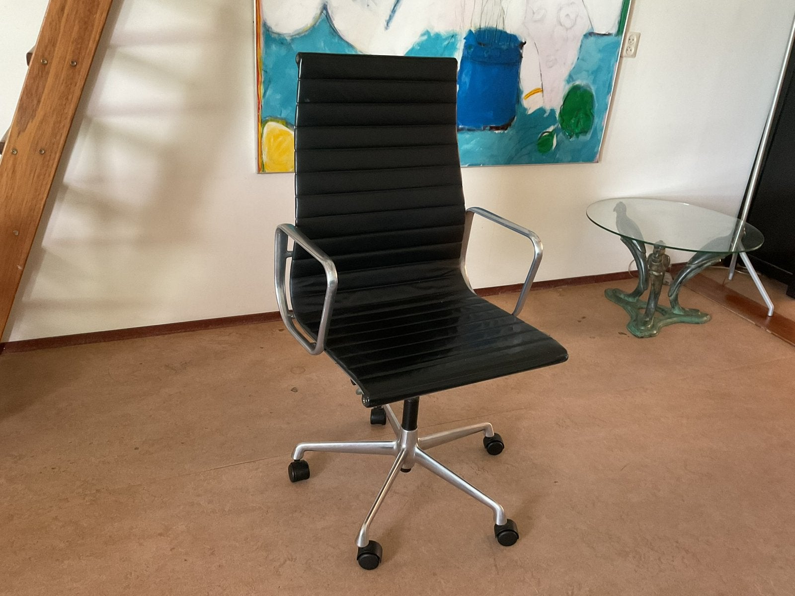 Vitra Design Eames bureaustoel Vitra, Ophalen, Gebruikt, Zwart, Bureaustoel
