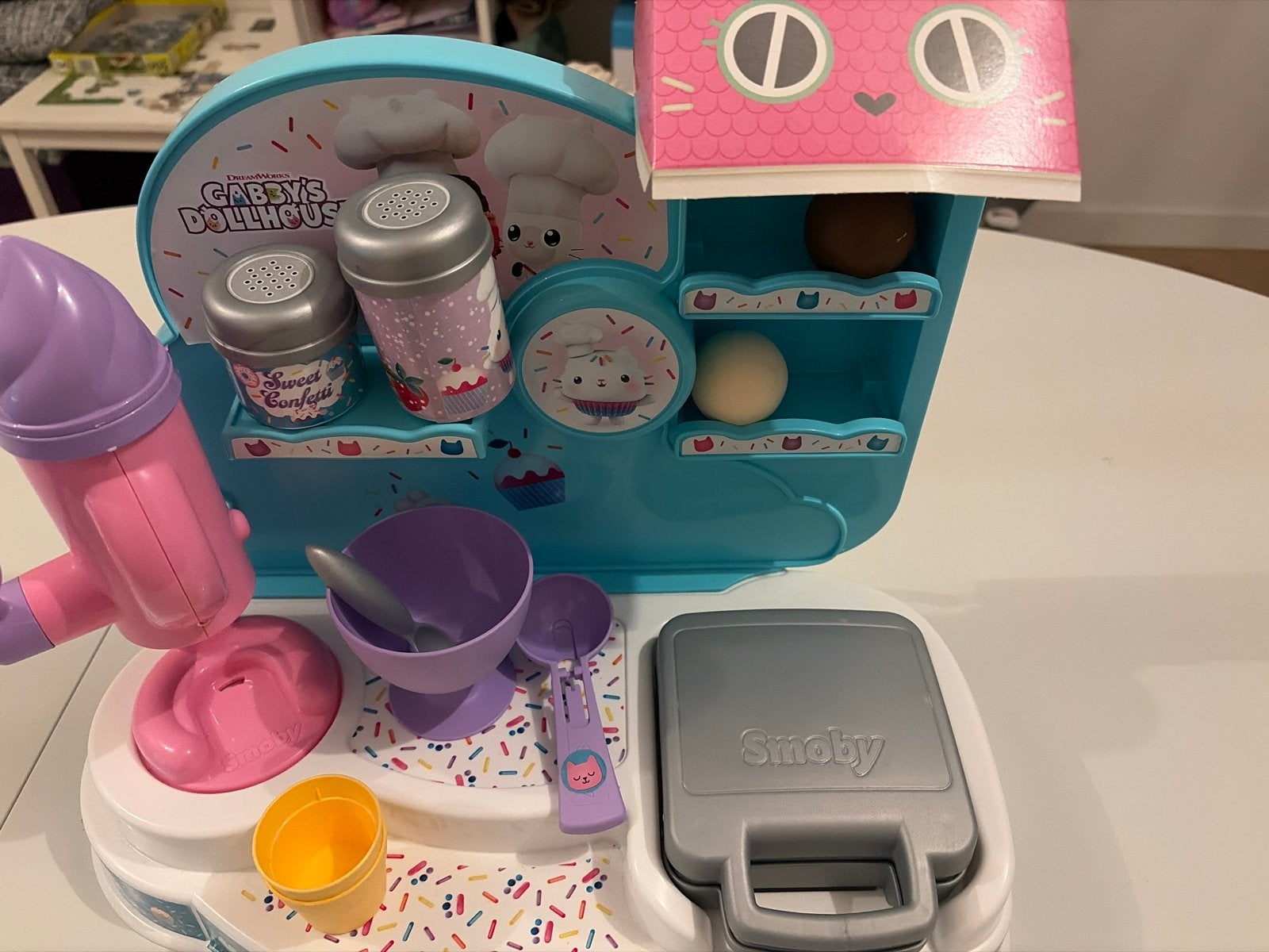 Gabby's Poppenhuis Wafelijzer Speelset Smoby, Ophalen, Zo goed als nieuw, Meisje