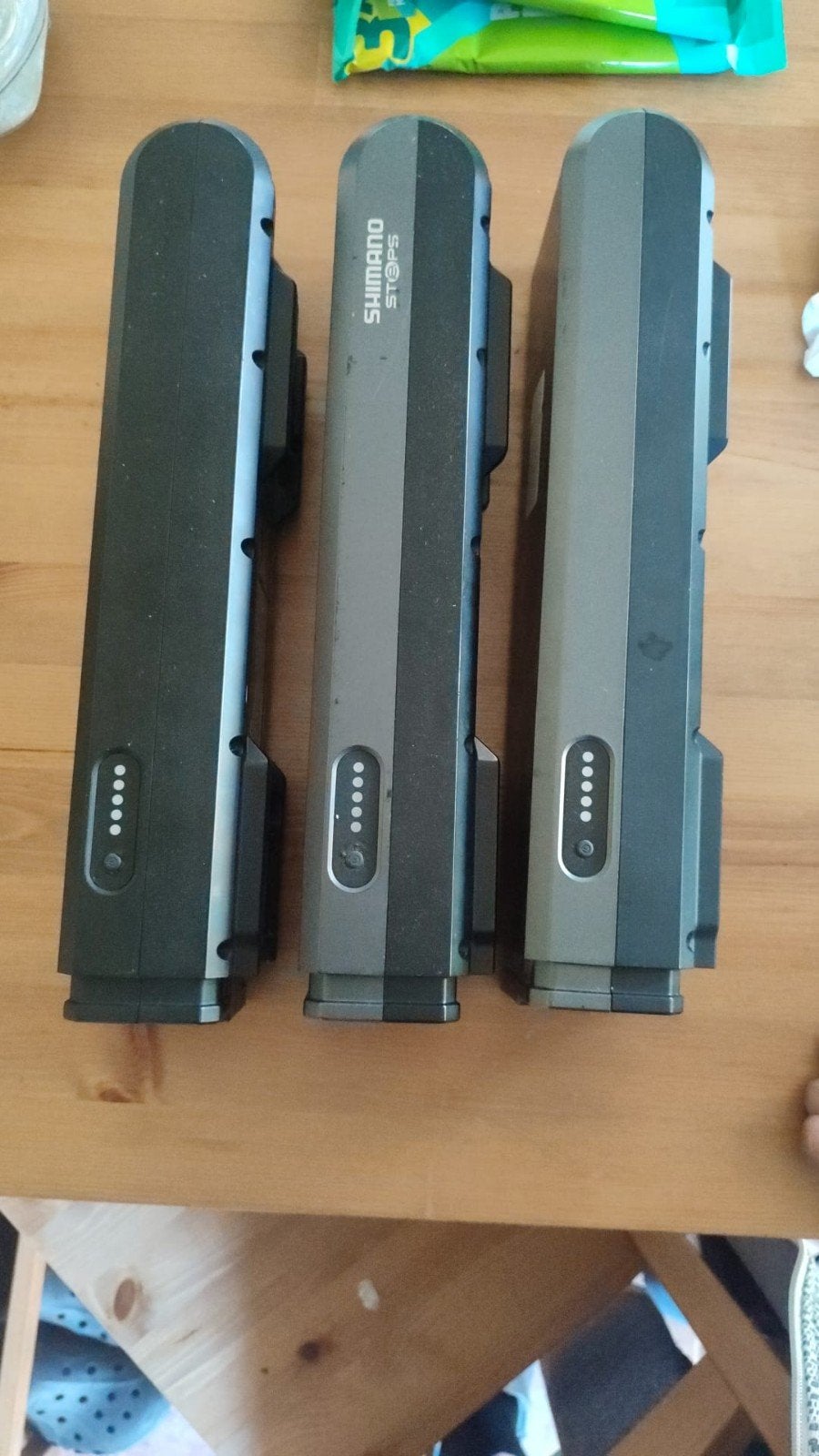 Shimano Steps BT6000 fietsaccu, nog 3 stuks. PST 175 EURO, Fietsen en Brommers, Fietsaccessoires | Fietsaccu's, Ophalen of Verzenden