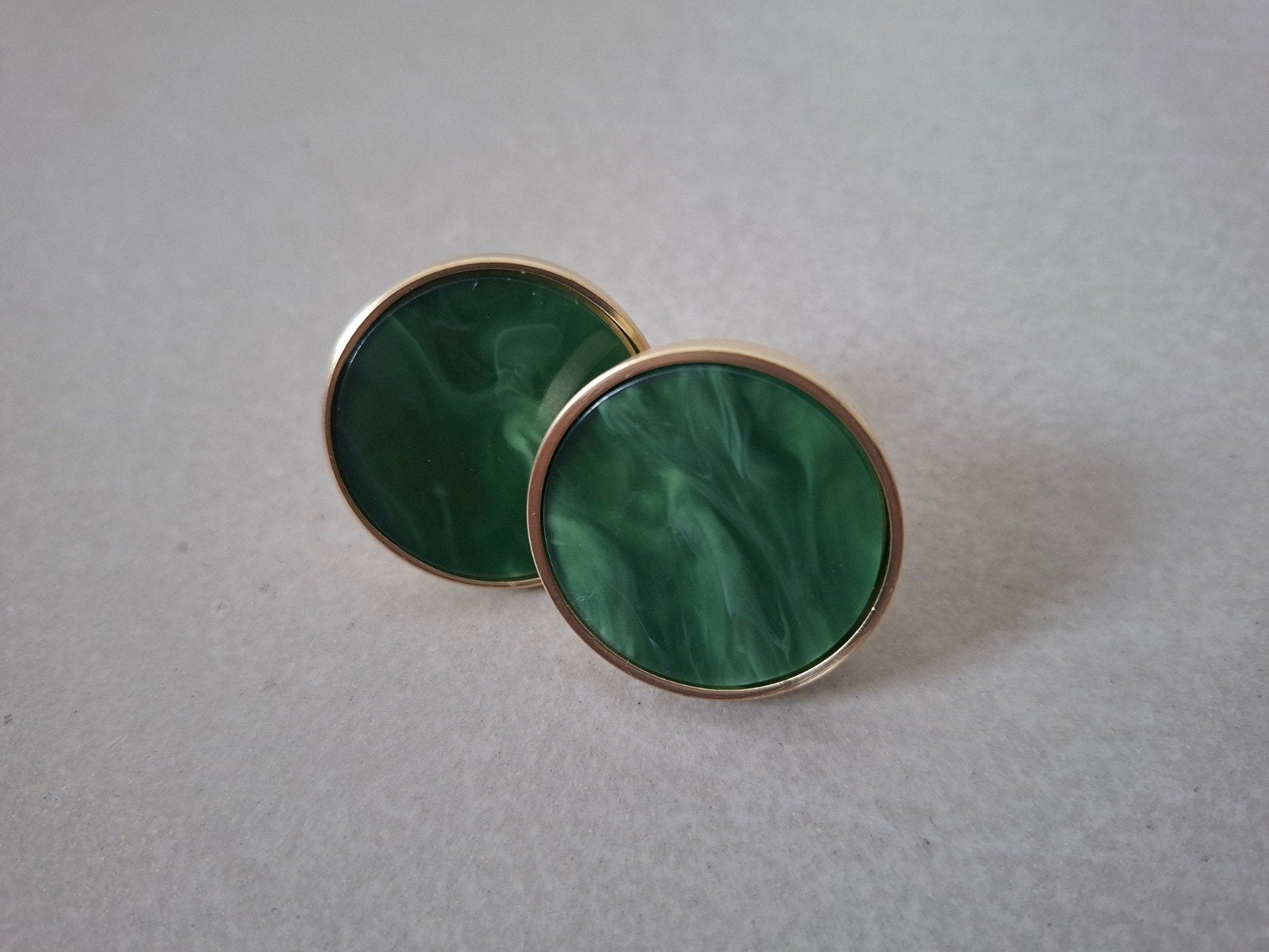 Kastknop goudkleurige groen parelmoer, Ophalen of Verzenden, Nieuw