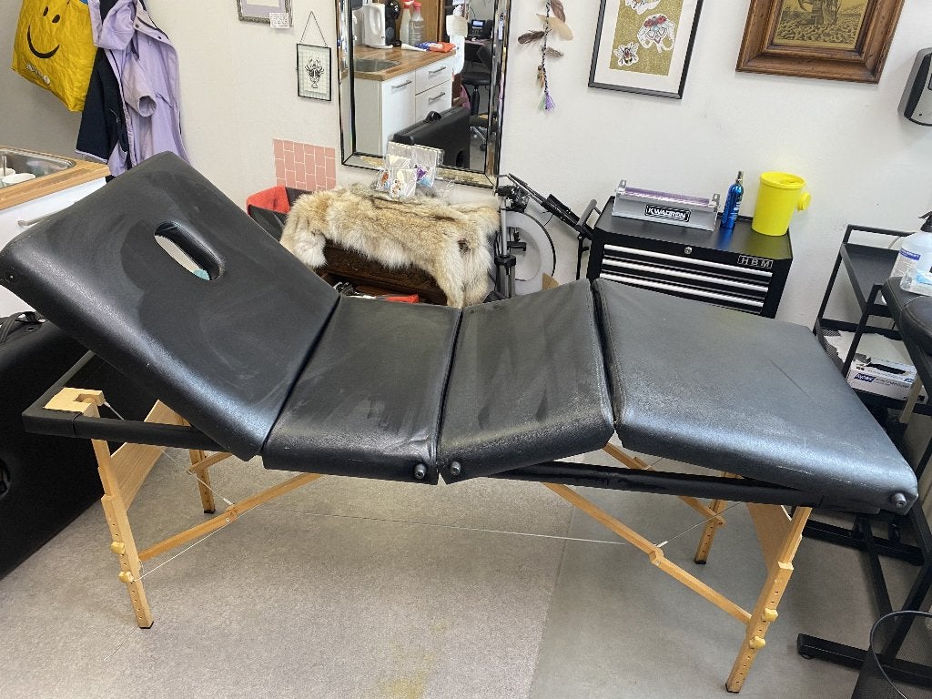 Massagetafel opvouwbaar, Sport en Fitness, Ophalen, Gebruikt, Massagetafel