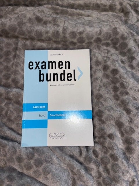 examenbundel Havo Geschiedenis 2019/2020, Boeken, Ophalen of Verzenden, Zo goed als nieuw, HAVO, Geschiedenis