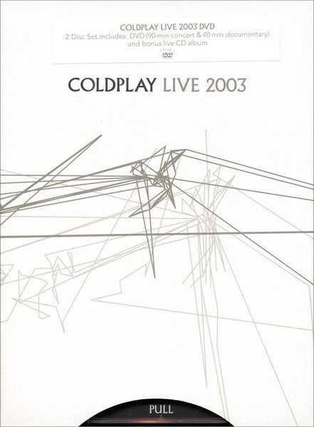COLDPLAY - live 2003 dvd + cd 2 disc set, Alle leeftijden, Ophalen of Verzenden, Gebruikt, Concert