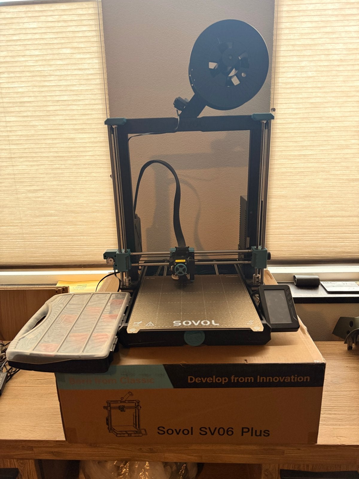 Sovol SV06 Plus 3D-printer - Zo goed als nieuw, Computers en Software, 3D Printers, Zo goed als nieuw, Filament, Ophalen of Verzenden