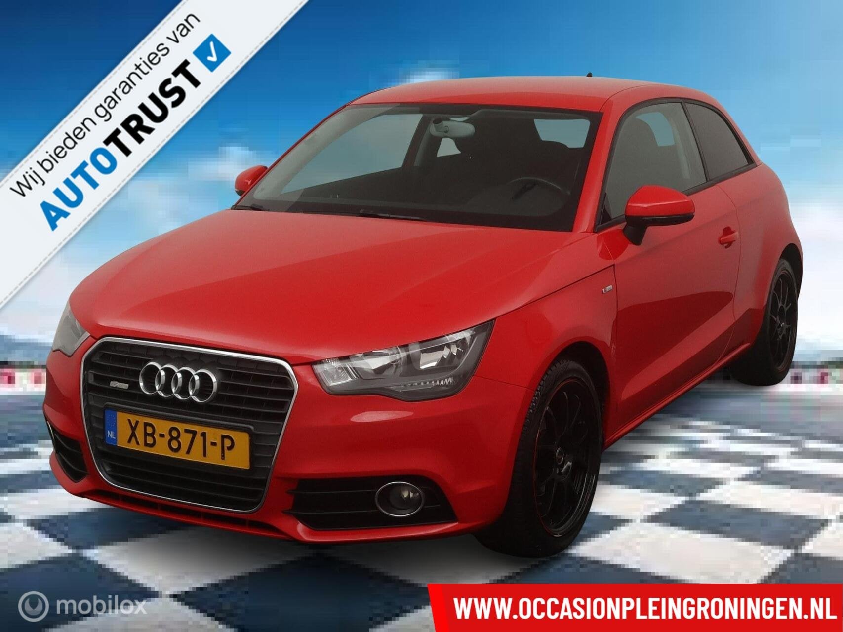 Audi A1 1.2 TFSI Ambition Pro Line Business, Auto's, Voorwielaandrijving, Euro 5, Zwart, 4 cilinders