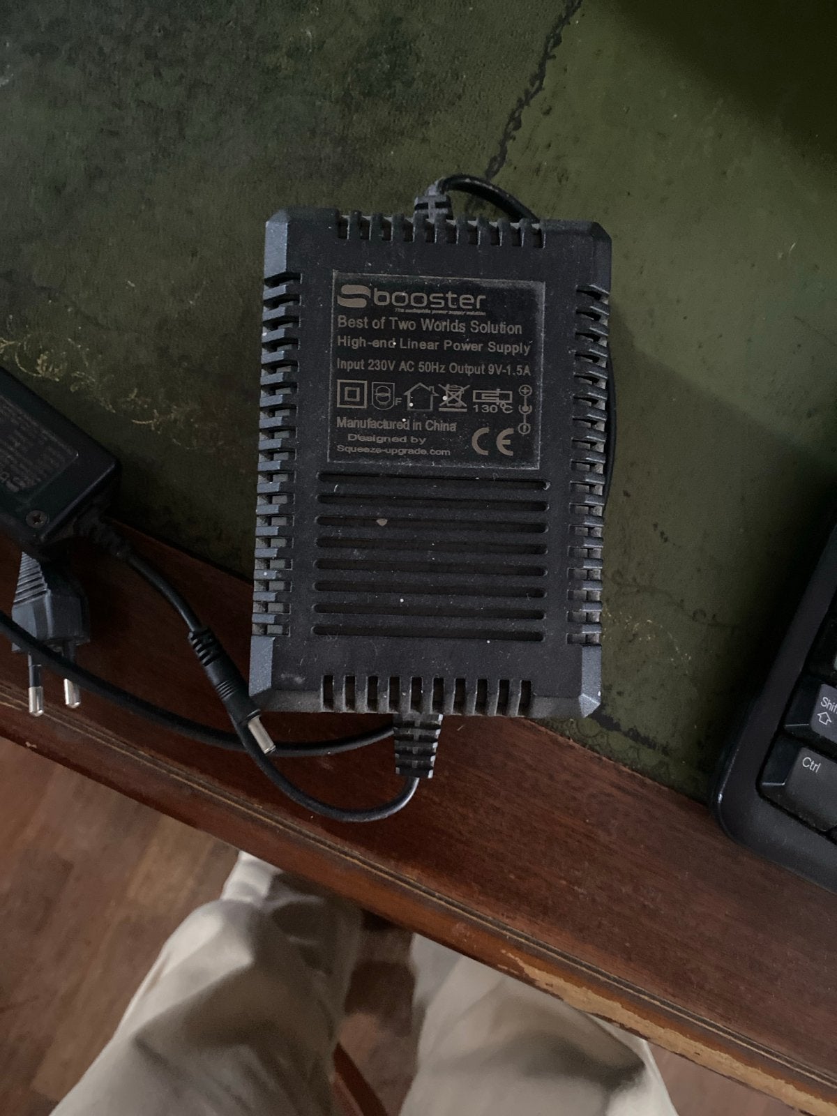 Sbooster High-end Lineaire Voeding 9V 1.5A, Ophalen of Verzenden, Gebruikt