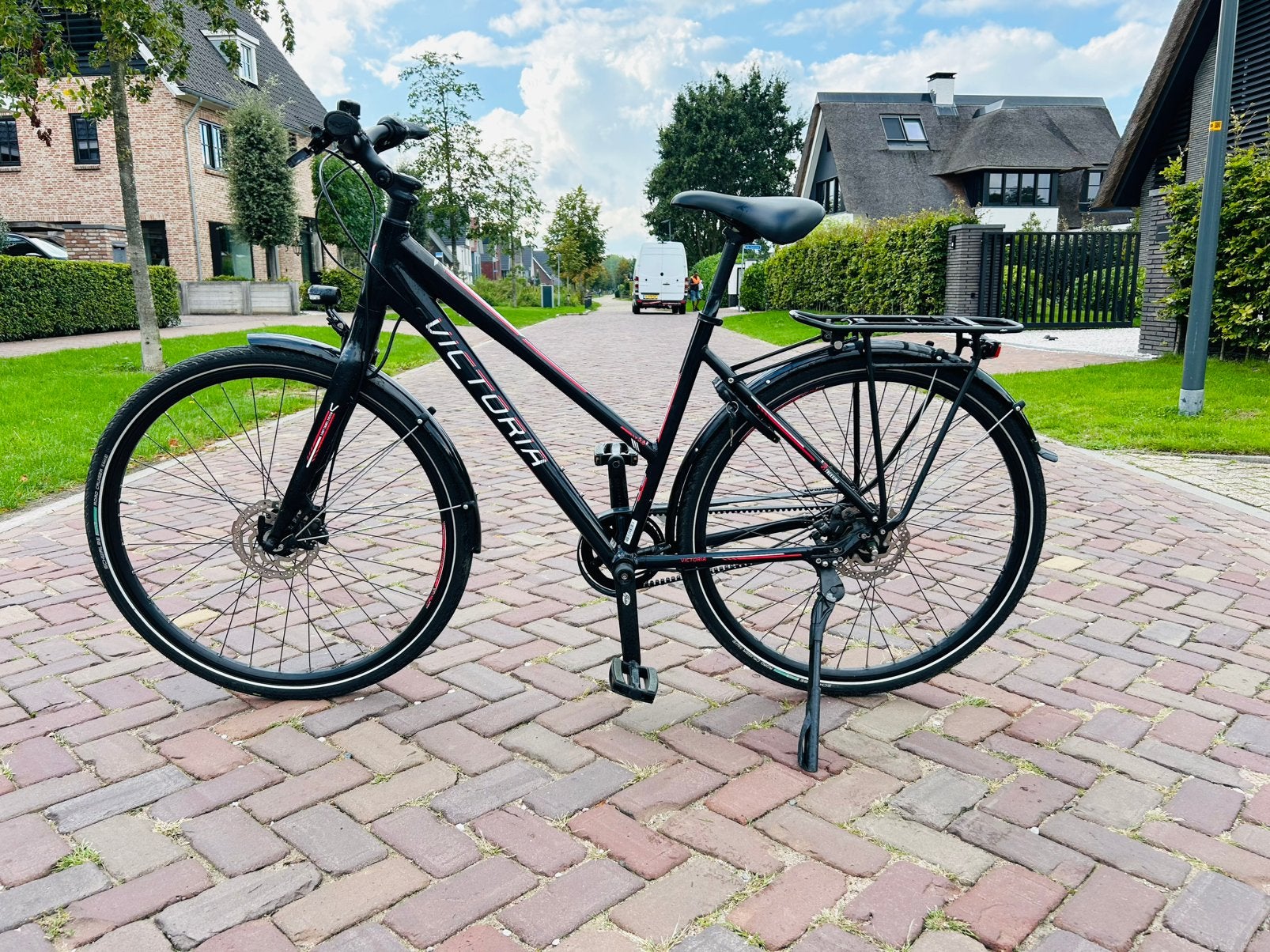 Victoria Trekking 5.8D | Lady | Carbon Beltdrive | DISC, Gebruikt, Versnellingen, 50 tot 53 cm, Schijfrem