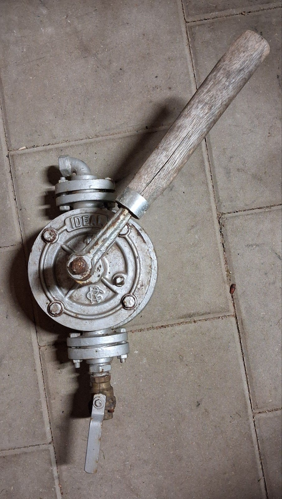 Vleugelpomp Ideal 1", Ophalen