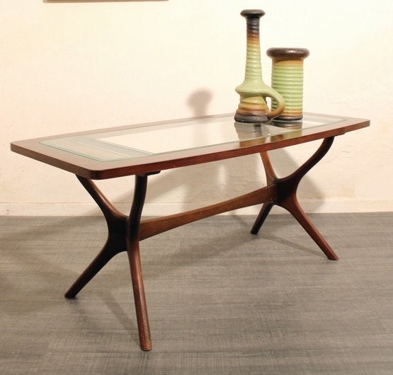 Jaren 50 Italiaanse salontafel atrb. Cesare Lacca design, Ophalen