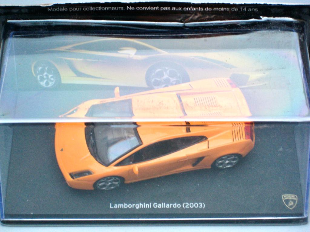Lamborghini Gallardo 2003 Hachette 1:43, Ophalen of Verzenden, Nieuw, Auto, Overige merken