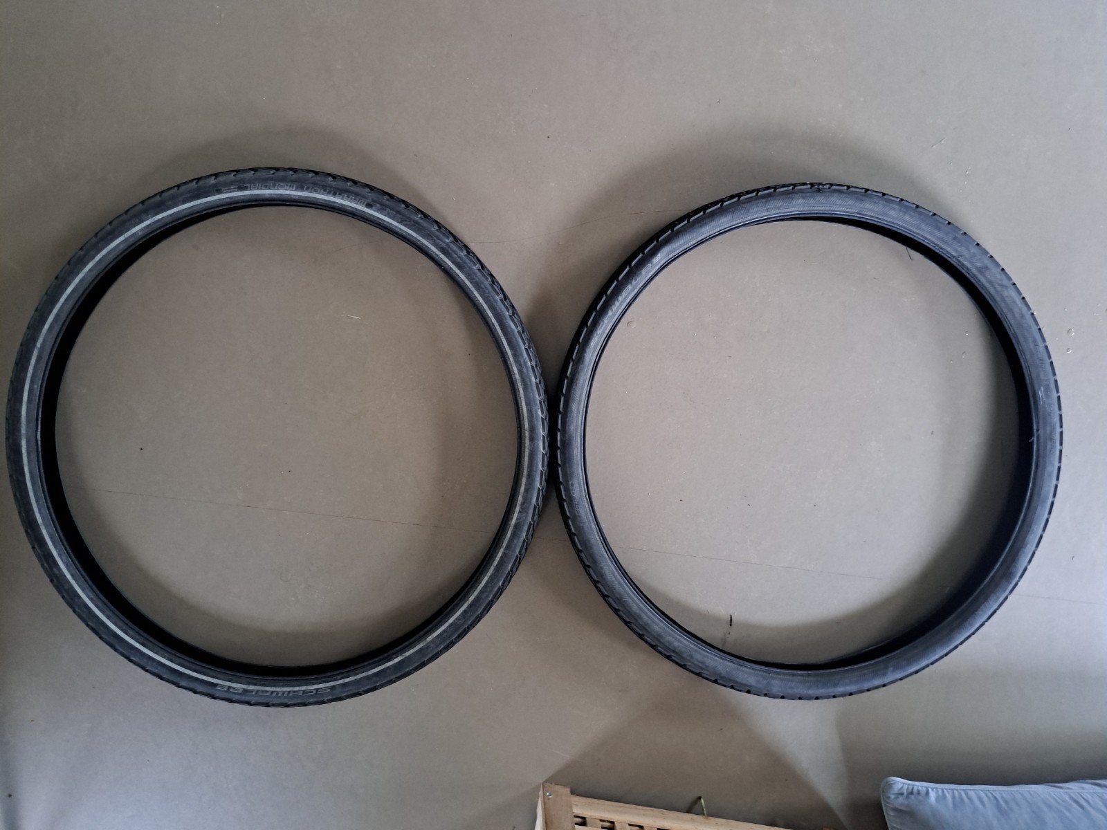 Schwalbe Marathon Mondial vouwbanden 50-622 (gebruikt), Gebruikt, Band, Schwalbe, Toerfiets