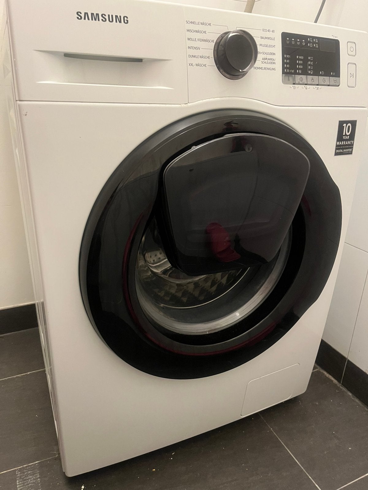 Samsung wasmachine 2 jaar oud in goede staat, Witgoed en Apparatuur, Wasmachines, Ophalen, 1200 tot 1600 toeren, 8 tot 10 kg, Zo goed als nieuw