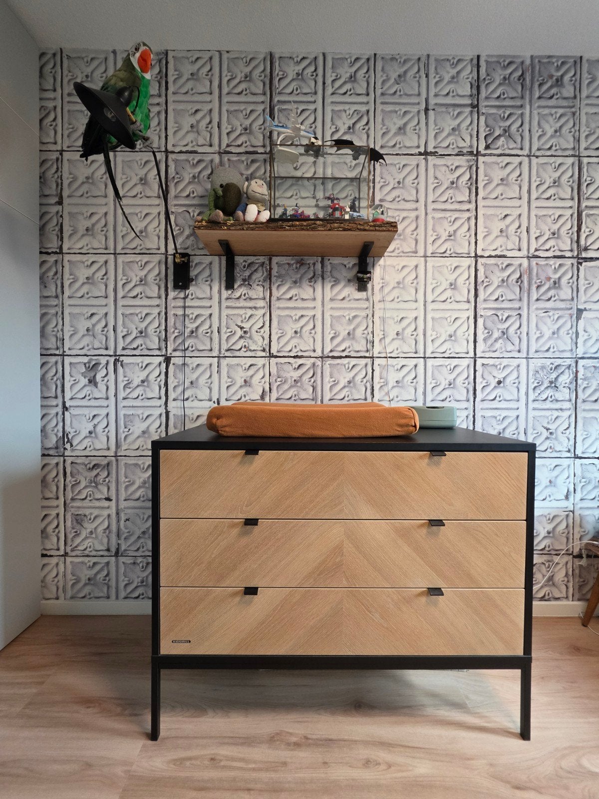 Kidsmill Vince Commode Breed Eiken/Oak - Goede staat, Kinderen en Baby's, Kinderkamer | Commodes en Kasten, 50 tot 70 cm, Ophalen of Verzenden