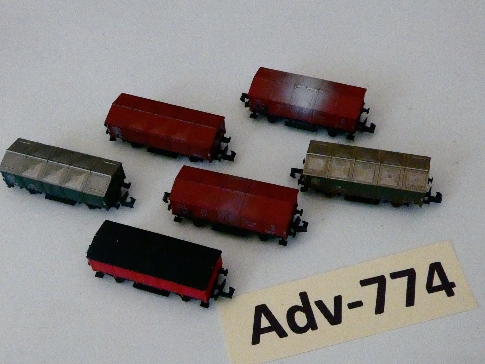 Adv-774  N Spoor Klapdekselwagons van Arnhold, Arnold, Gelijkstroom, Wagon, Ophalen of Verzenden