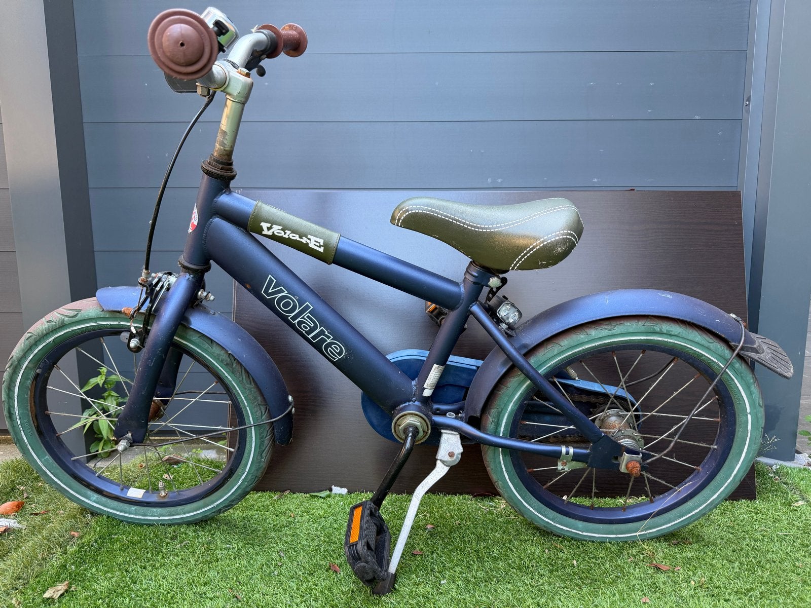 Volare kinderfiets 16 inch - Blauw, Fietsen en Brommers, Fietsen | Kinderfietsjes, Ophalen, Gebruikt, Terugtraprem, 16 tot 20 inch