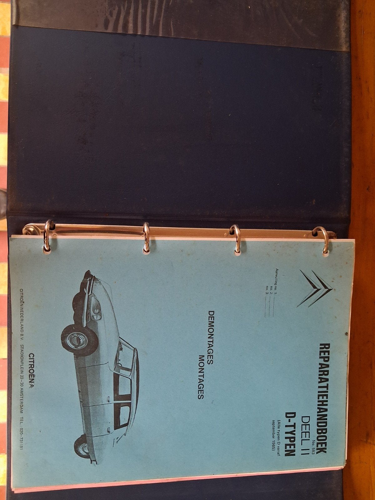 Citroën D-Typen Reparatiehandboek Deel II (1966-1970), Boeken, Ophalen of Verzenden, Gelezen, Citroën, Citroëna