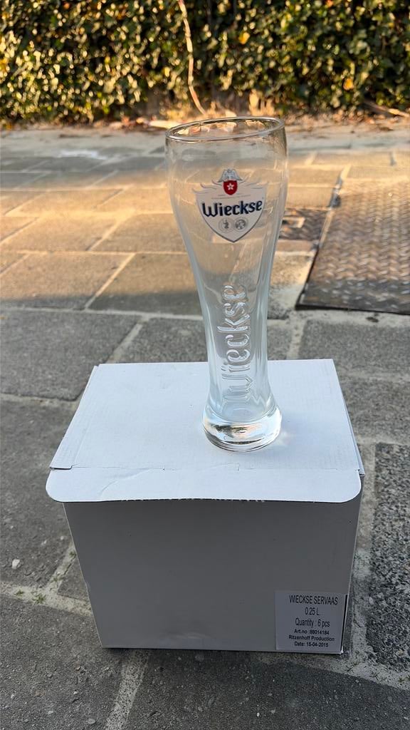Wieckse servaas 0,25cl, Ophalen, Nieuw, Glas of Glazen, Overige merken