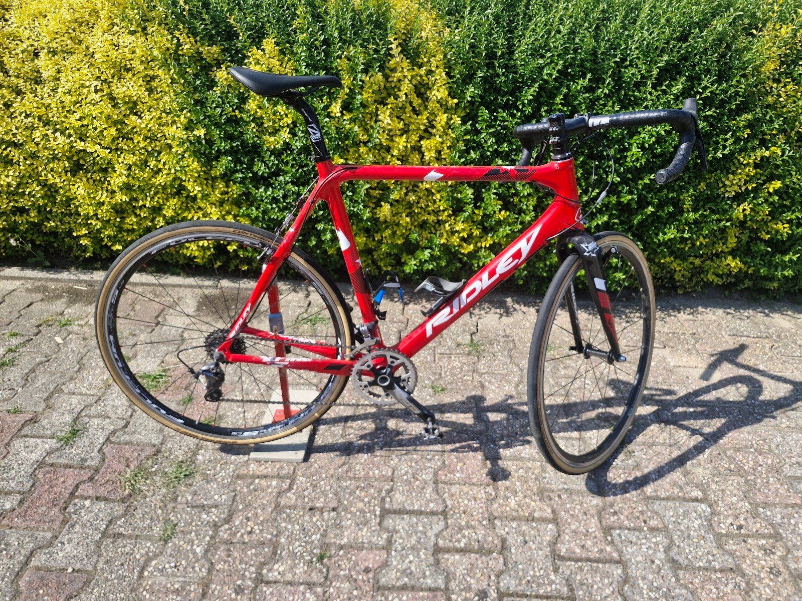 Ridley wielrenfiets te koop, 28 inch, Gebruikt, Carbon, Velgrem