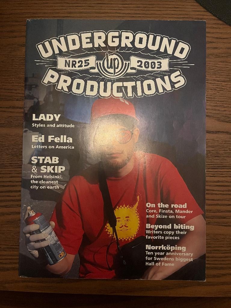 Underground Productions #25 - Graffiti magazine, Boeken, Verzenden, Zo goed als nieuw, Overige typen