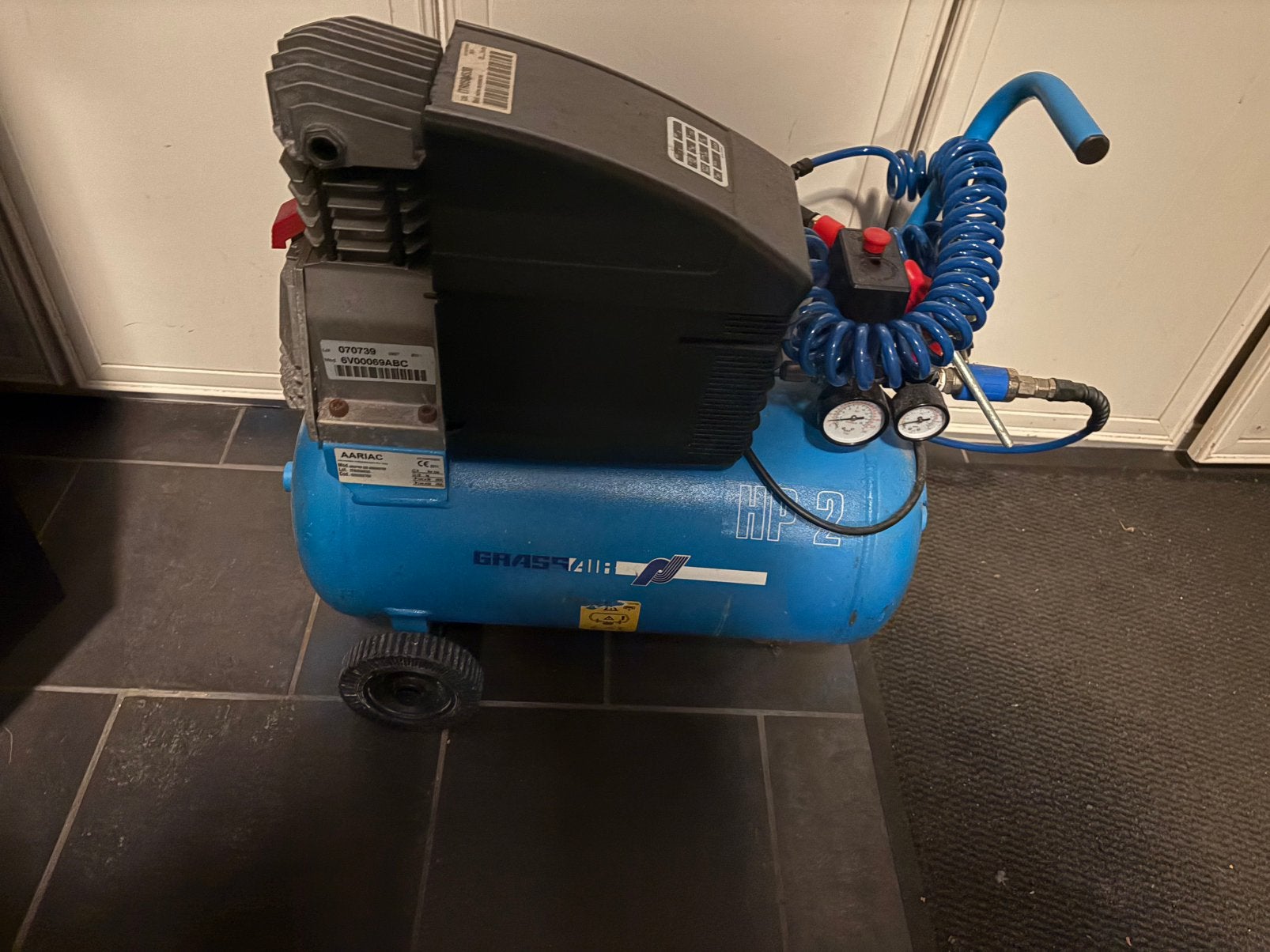 compressor 24 liter, Minder dan 25 liter, Ophalen, Zo goed als nieuw, Minder dan 200 liter/min