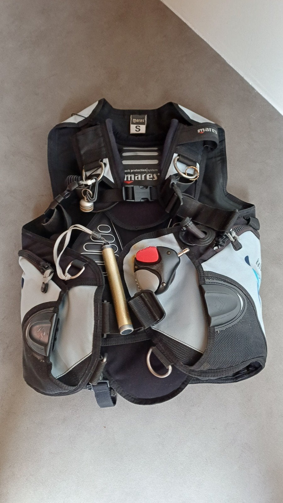 Mares trimvest S airtrim bcd, Ophalen of Verzenden, Gebruikt, Trimvest of Wing