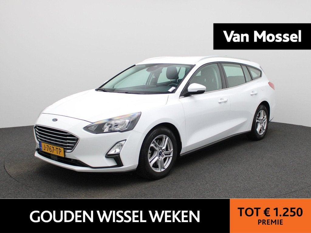 Ford Focus Wagon 1.5 EcoBlue Trend Edition Business | Apple, Auto's, 12 maanden, Gebruikt, 4 cilinders, Wit