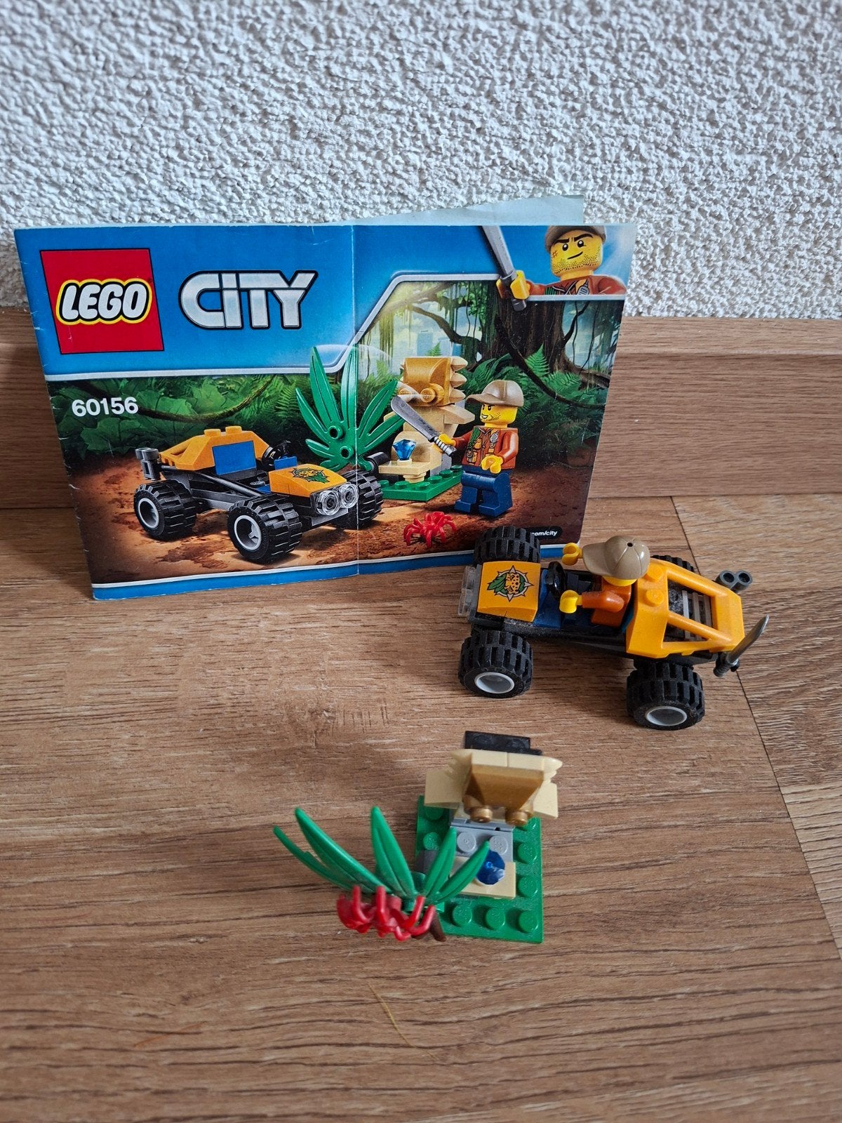 LEGO City Jungle Buggy 60156 met minifiguur en accessoires, Ophalen of Verzenden, Zo goed als nieuw, Overige merken