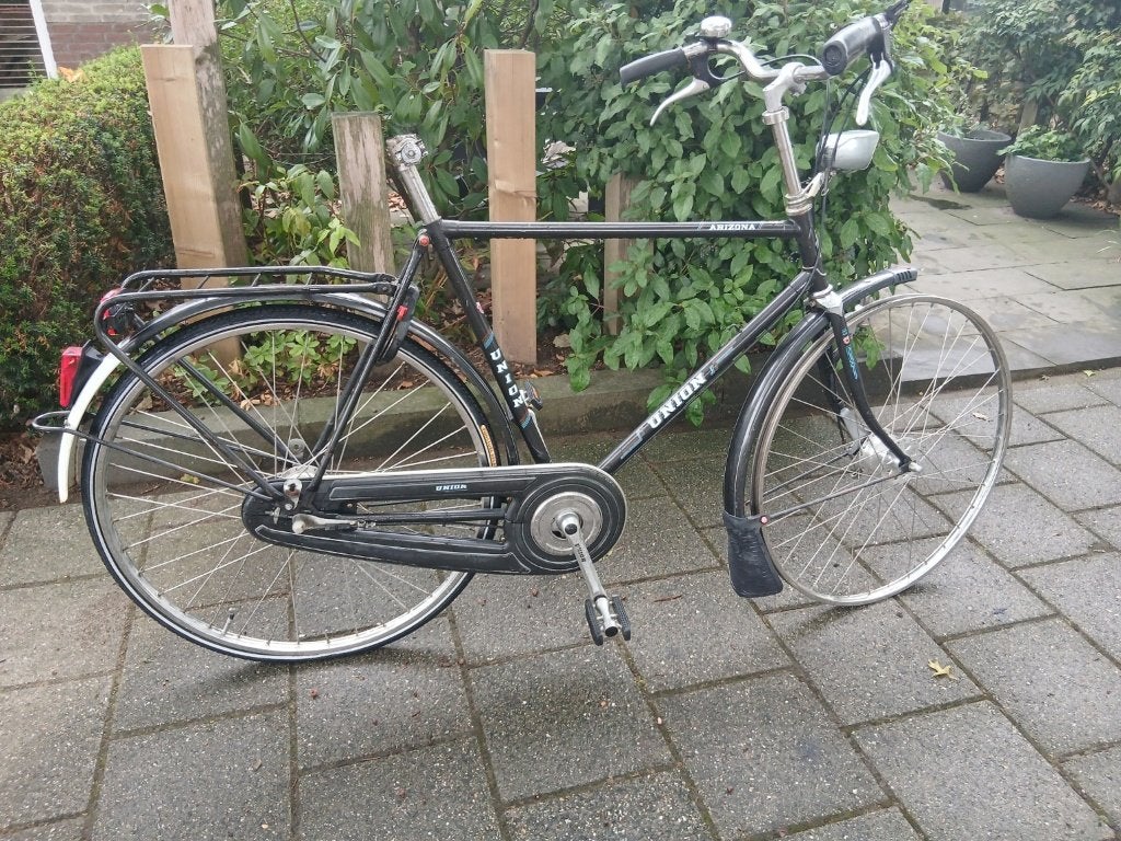 Union Arizona / 28 inch / H57 / 3 versnellingen / Opknapper, Fietsen en Brommers, Overige merken, Terugtraprem, Gebruikt, Versnellingen