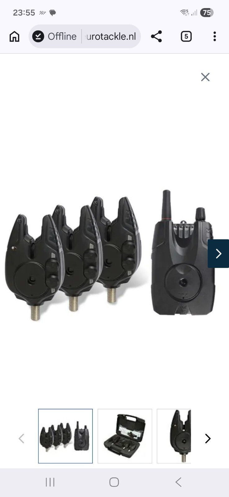 Gezocht Fox MX beetmelders set 3+1, Ophalen of Verzenden, Gebruikt, Overige typen