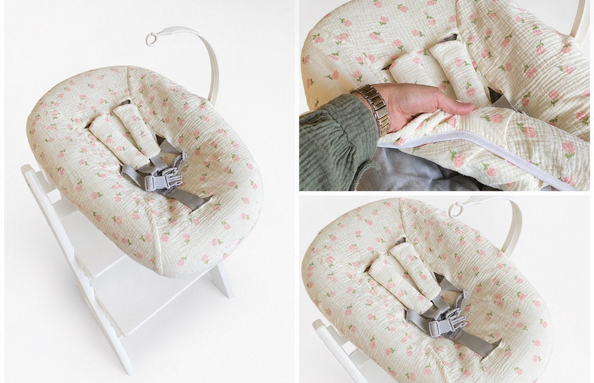 Tulpen hoes voor Newborn set van stokke tripp trapp, Ophalen of Verzenden, Nieuw, Meegroeistoel, Stoelverkleiner