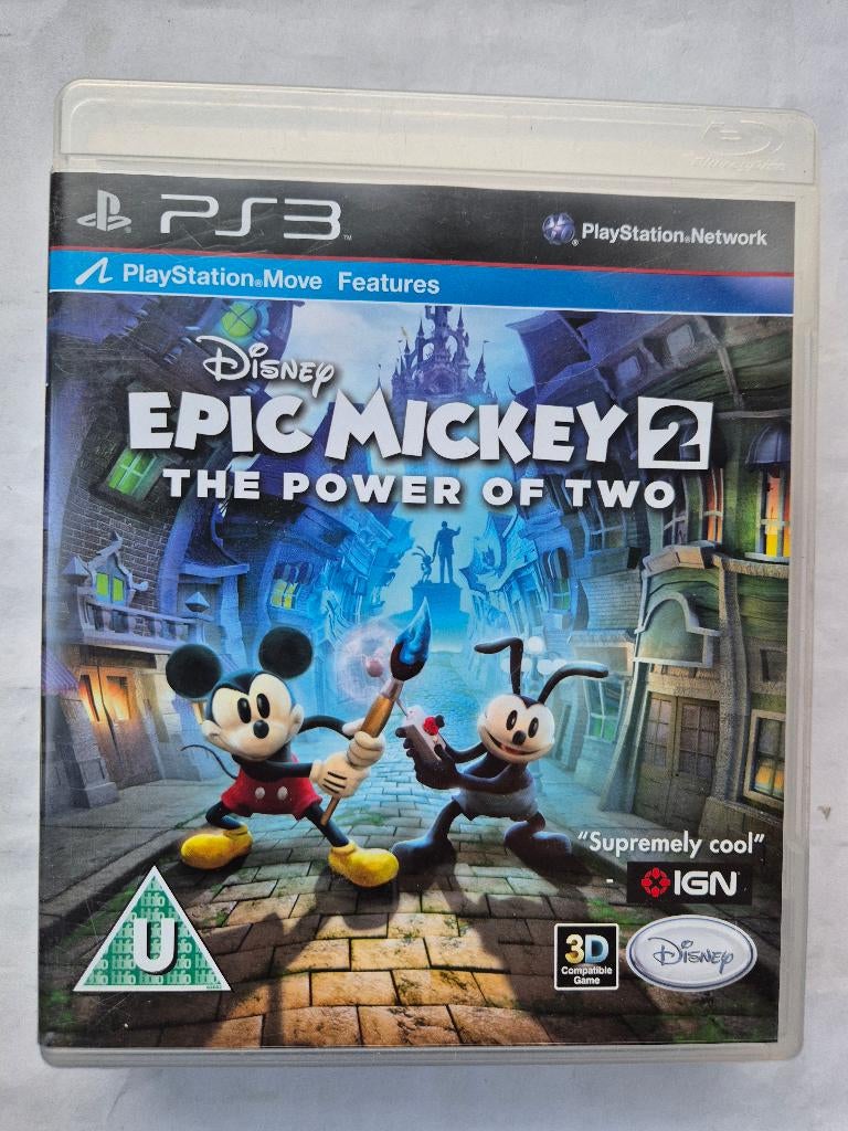 EPIC MICKEY 2 the power of two, Gebruikt, 1 speler, Racen en Vliegen, Ophalen of Verzenden