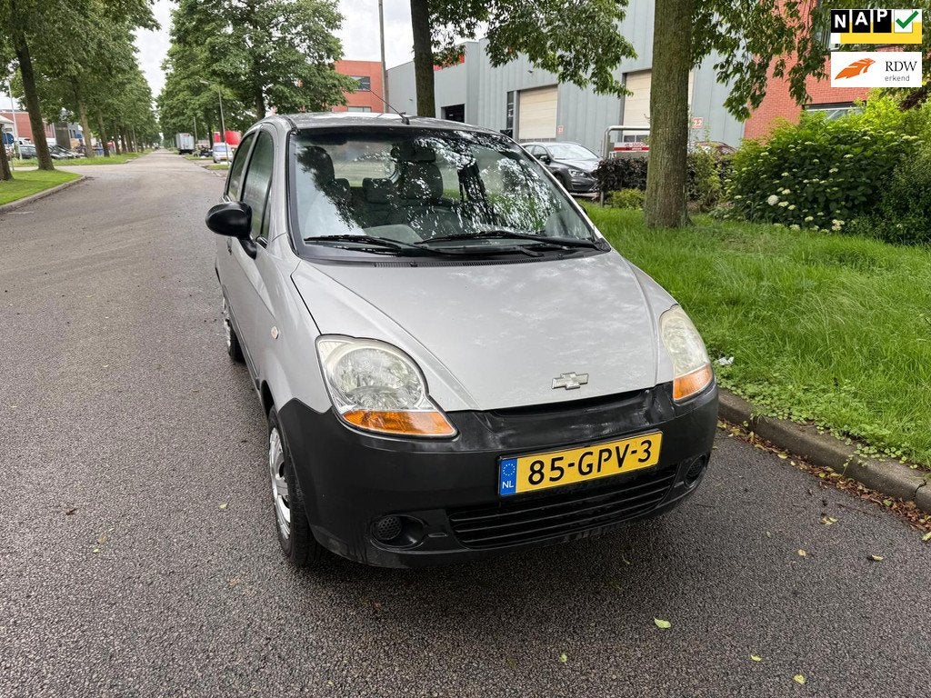Chevrolet Matiz 0.8 Pure 5 drs 150000 km, Voorwielaandrijving, Gebruikt, Airbags, Origineel Nederlands