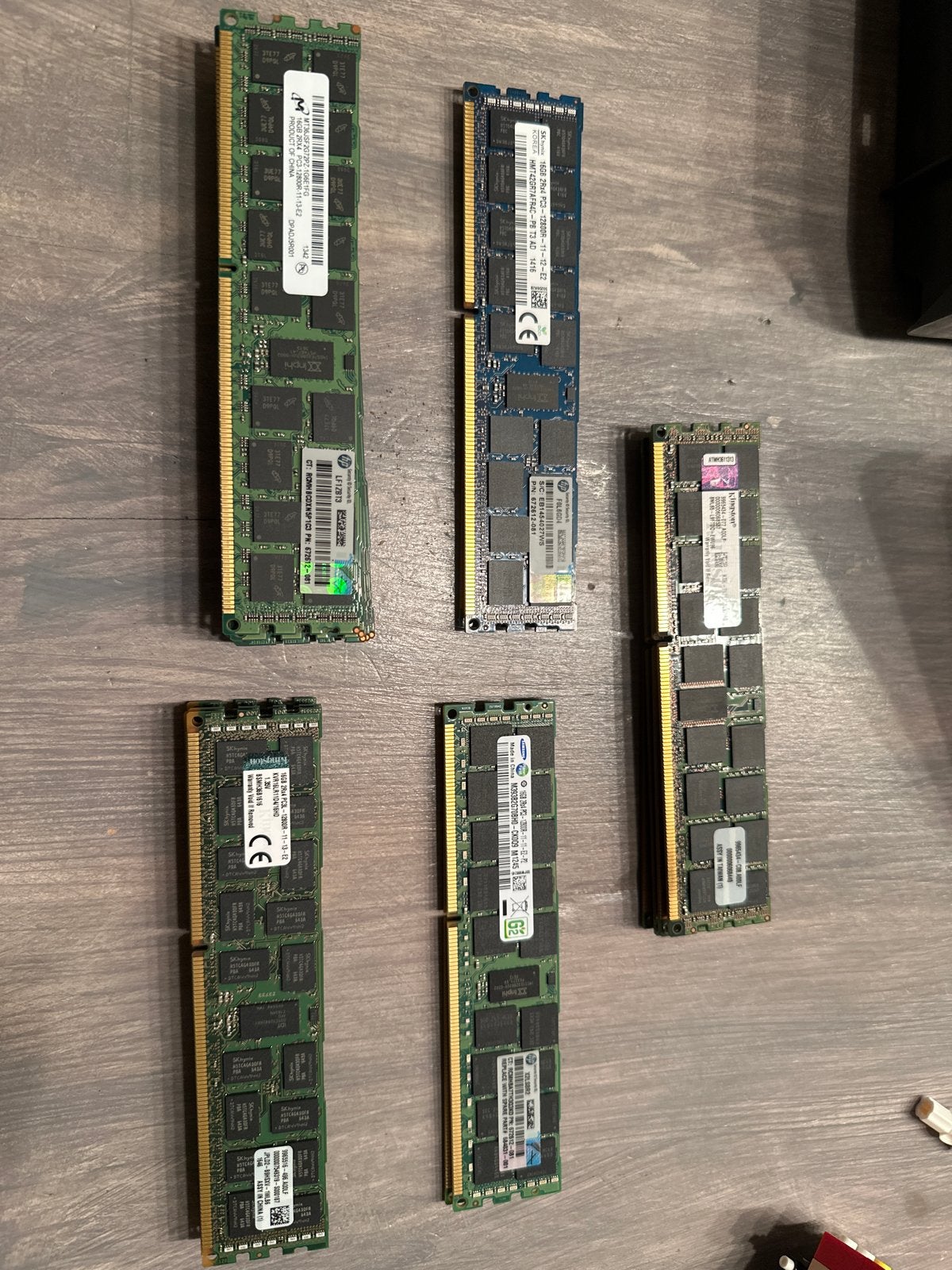 18x 16gb ddr3 ecc ram server, Gebruikt, Server, DDR3, Ophalen of Verzenden