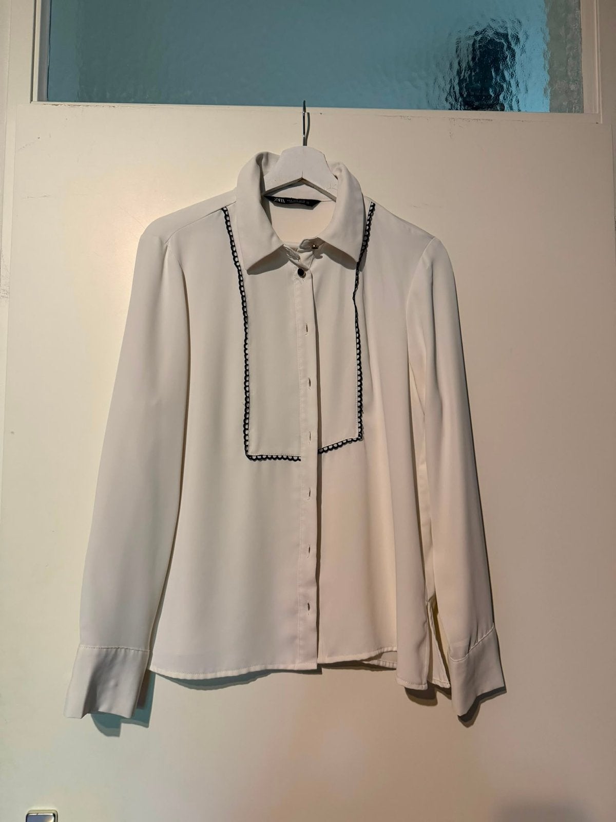 Zara blouse maat S, Ophalen of Verzenden, Gedragen, Maat 36 (S), Wit