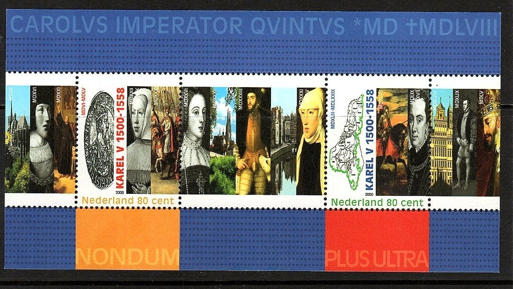 Nvph 1877 postfris blok 2000, Postzegels en Munten, Ophalen of Verzenden, Na 1940, Postfris