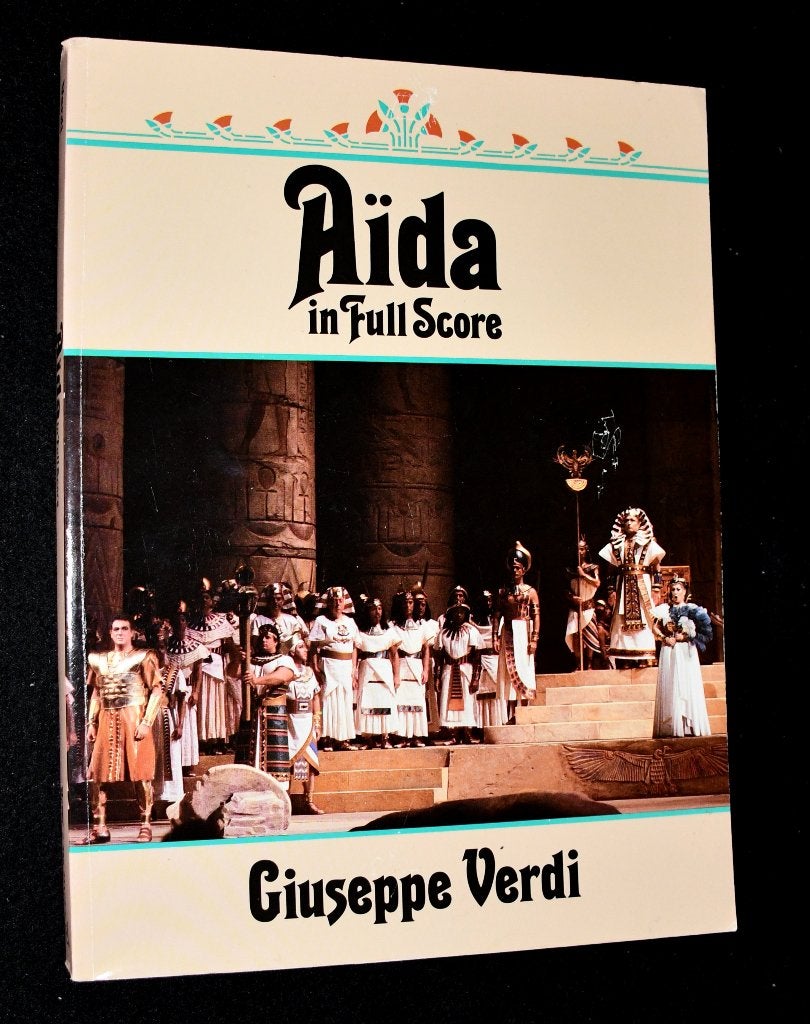 Giuseppe Verdi - Aida - In Full Score (Dover Publications, I, Klassiek, Ophalen of Verzenden, Zo goed als nieuw, Orkest