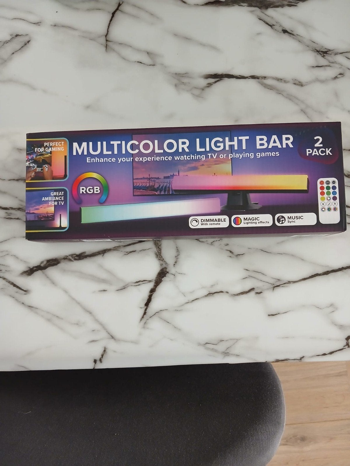 Multicolor Light Bar - 2 stuks - RGB - Dimbare LED-strip, Ophalen of Verzenden