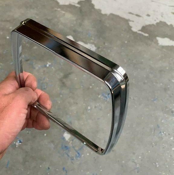 ZUNDAPP KOPLAMP RAND CHROOM VOOR HELLA KOPLAMP, Ophalen of Verzenden, Nieuw, Koplamp